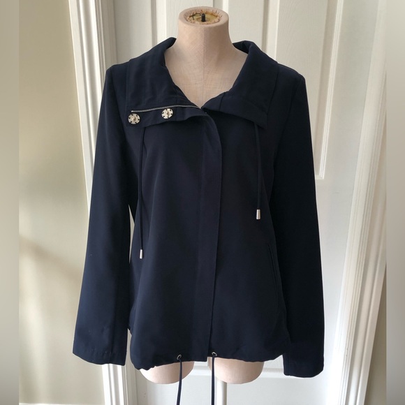 St. John Jackets & Blazers - St. John Elegant Navy Women's Jacket
